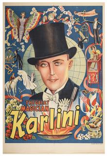 Appraisal: Karlini Ludwig Trinka Karlini The Great Magician Vienna Piller Druck