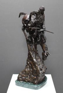 Appraisal: Mountain Man After Frederick Remington Mountain Man After Frederick Remington