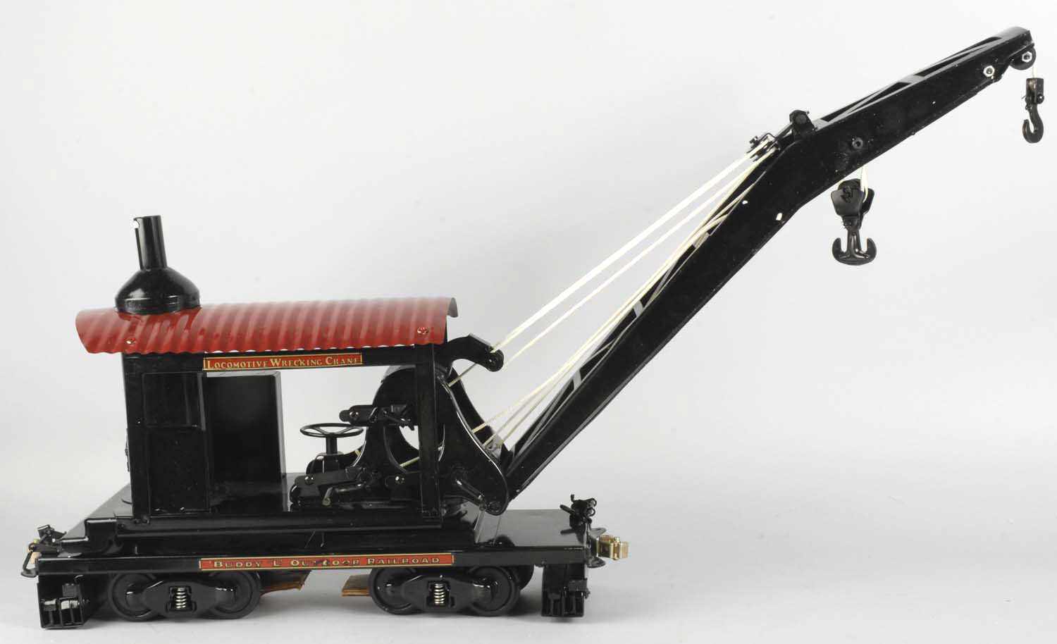 Appraisal: Pressed Steel T Productions Loco Wrecking Crane Description Unused condition