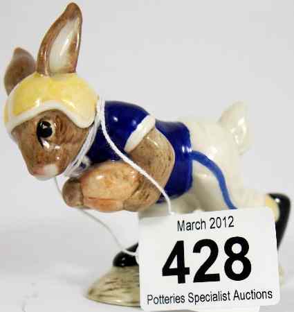 Appraisal: Royal Doulton Bunnykins Figure Touchdown DB Limited Edition Boxed