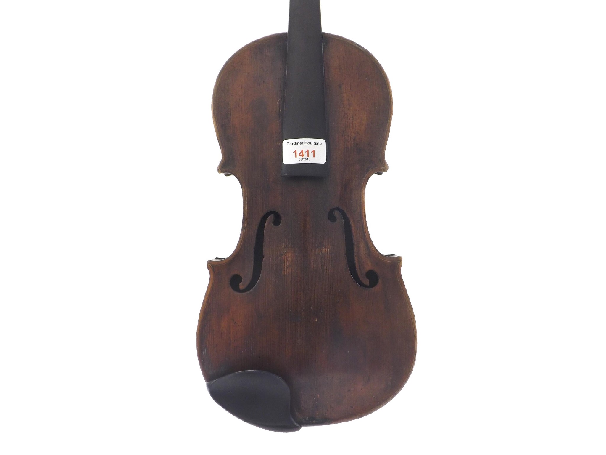 Appraisal: Interesting th century violin labelled Laurentius Storioni fecit Cremonae cm