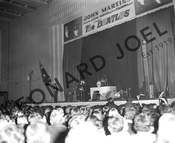 Appraisal: THE BEATLES PERFORMING ON STAGE photographer Brian Cotter Australian x