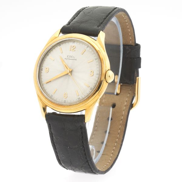 Appraisal: EBEL K AUTOMATIC WATCH mm case leather strap will fit