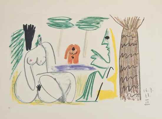 Appraisal: Pablo Picasso - Les Dejeuners the book lacking the signed