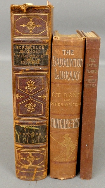 Appraisal: - Books- Scrambles Among the Alps Wymper Edward London worn