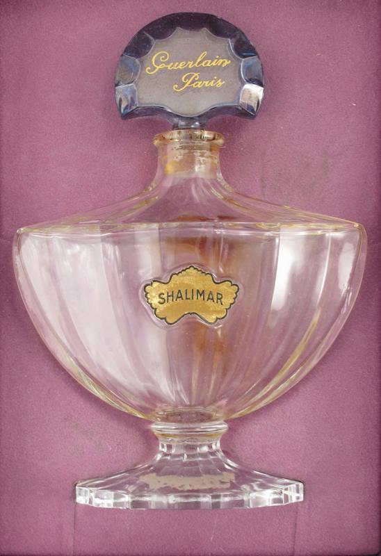 Appraisal: Shalimar a Baccarat scent bottle and stopper for Guerlain