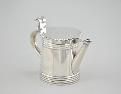 Appraisal: A Russian Silver Trompe-L'Oeil Teapot ca Early th Century In