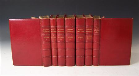 Appraisal: Ruskin John Modern painters Orpington G Allen volumes vo Idem