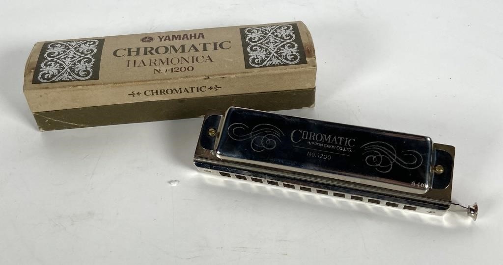 Appraisal: Harder to find Yamaha Chromatic Harmonica No with original case