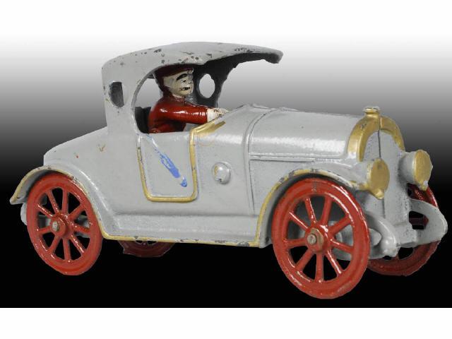 Appraisal: Early Cast Iron Hubley Roadster Car Toy Description Painted gray