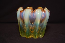 Appraisal: VASALINE GLASS BOWL