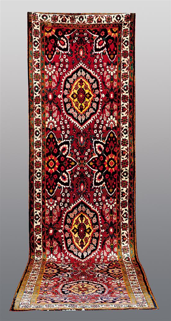 Appraisal: Persian Bidjar runner ' x '