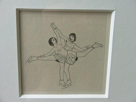 Appraisal: ERIC GILL - Skaters wood engraving square