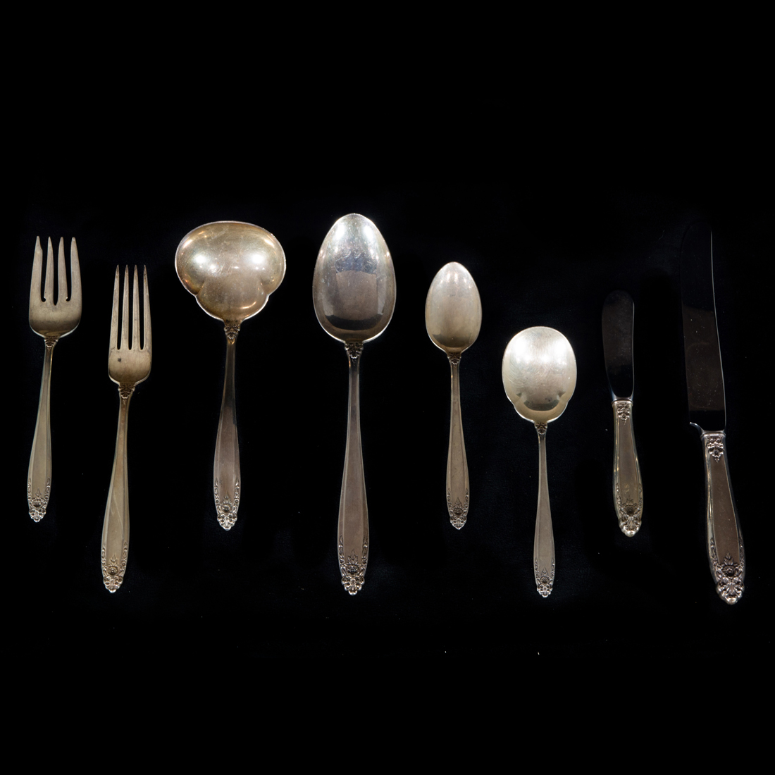 Appraisal: A PC SET INTERNATIONAL PRELUDE STERLING FLATWARE A pc Set