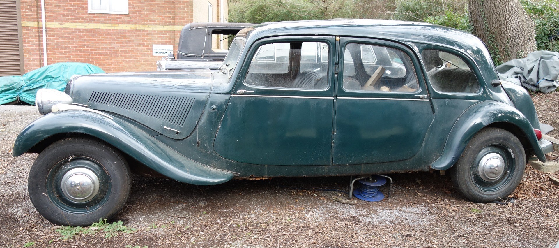 Appraisal: A Citroen Traction Avante black cc Registration WAS