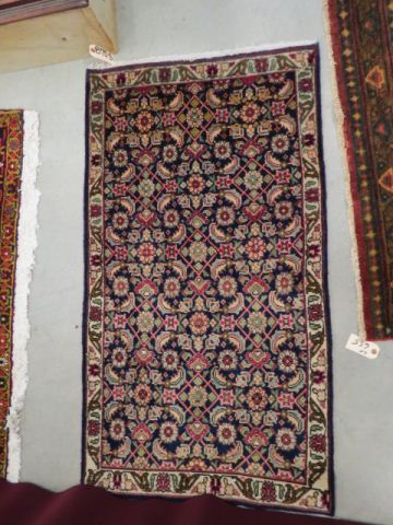 Appraisal: Tabriz Persian Handmade Rug overall floral designs blue field '