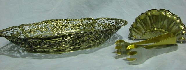 Appraisal: An early th century Austrian silver pierced fruit basket together