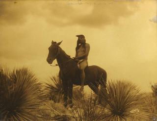 Appraisal: Orotone Edward Curtis Edward Curtis American - The Seoul-Apache orotone