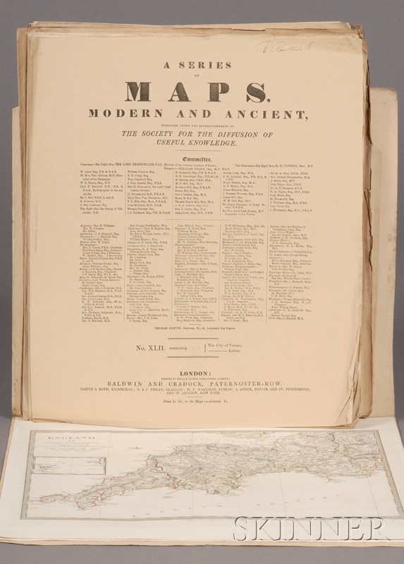 Appraisal: Atlas Maps World Baldwin and Cradock A Series of Maps