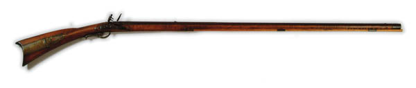 Appraisal: UNIDENTIFIED KENTUCKY RIFLE Cal Smoothbore - part oct bbl Marked