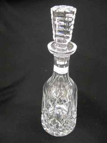 Appraisal: Waterford ''Lismore'' Crystal Decanter signed '' excellent