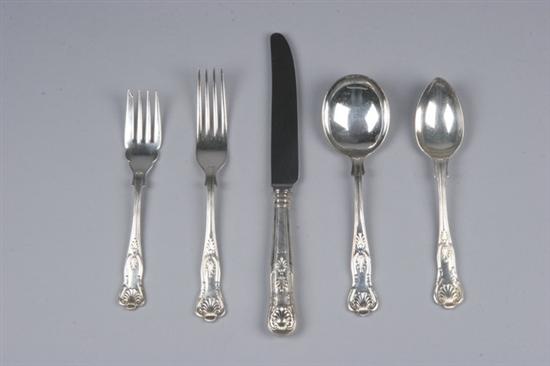 Appraisal: -PIECE GORHAM AND J DIXON SONS SILVER PLATED FLATWARE SERVICE