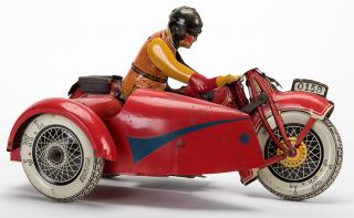 Appraisal: Big Red with Sidecar Big Red with Sidecar France J