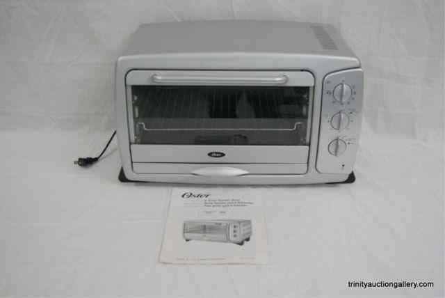 Appraisal: Oster Large Slice Toaster OvenFrom the estate is a stainless