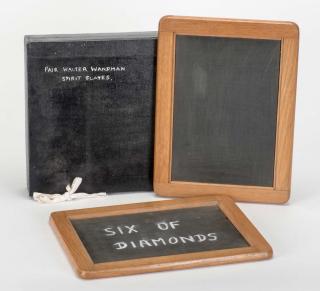 Appraisal: Spirit Slates Birmingham Walter Wandman ca Set of two slates