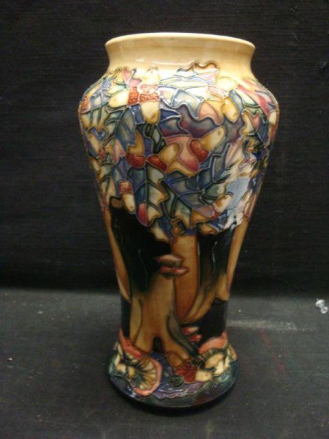 Appraisal: Large MOORCROFT Vase From New Rochelle home Dimensions high by