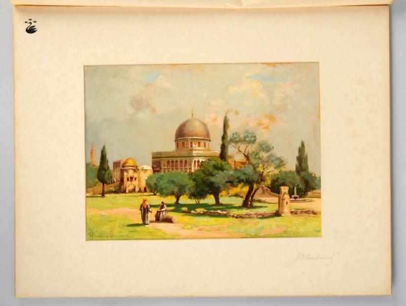 Appraisal: Lot of Prints by J D Woodward Includes Palmyra Restored