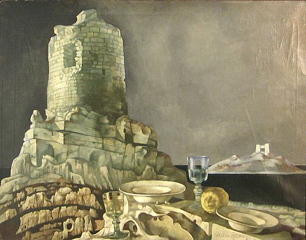 Appraisal: Carlyle Brown American - Tower Isola delle Femmine Sicilia signed