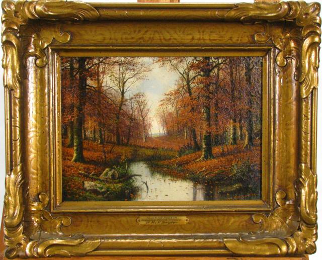 Appraisal: William McKendree Snyder IN - x Oil on Canvas Signed