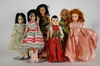 Appraisal: DOLLS - Lot of thirty-eight approximately 's unmarked hard plastic