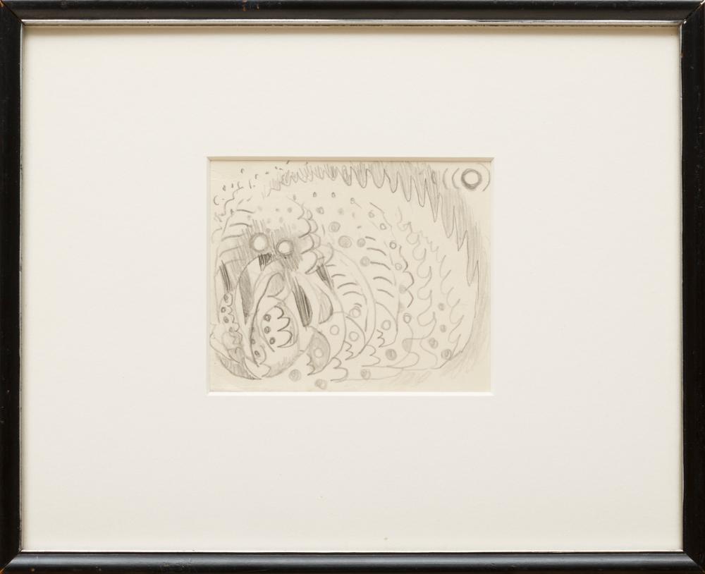 Appraisal: Charles Burchfield American New York - Untitled Study graphite on