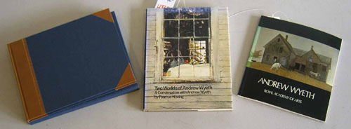 Appraisal: Signed limited edition Jamie Wyeth Houghton Mifflin Boston of quarter