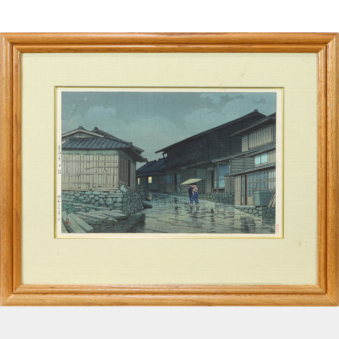 Appraisal: KAWASE HASUI - TOKAIDO NISSAKA Kawase Hasui - Tokaido Nissaka