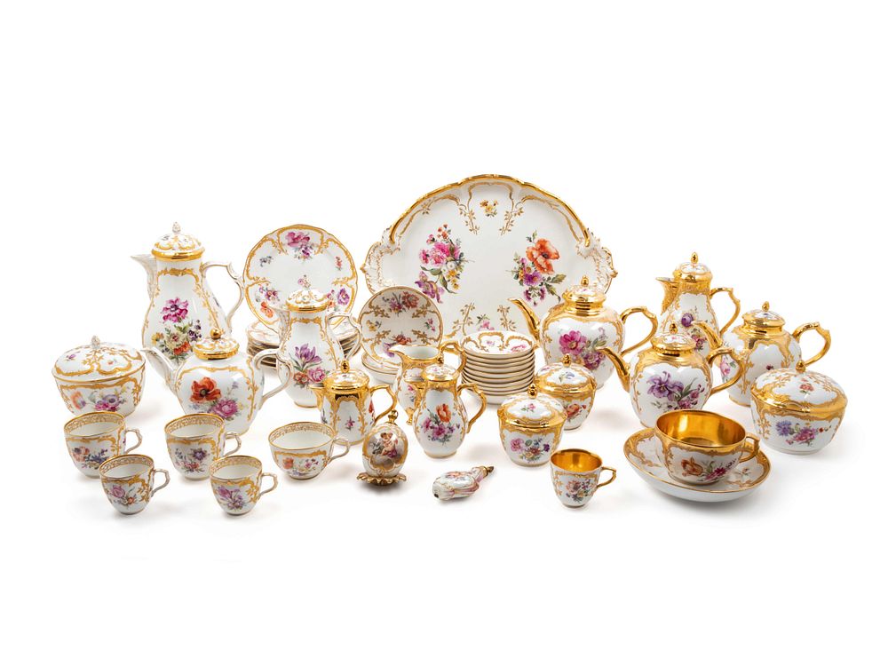 Appraisal: A Berlin K P M Porcelain Dessert Service A Berlin