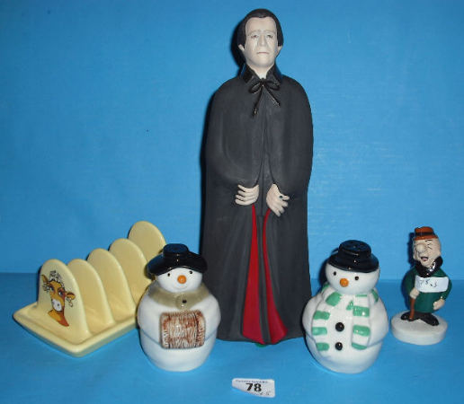 Appraisal: Wade Large Limited Edition Figure Of Dracula Complete with Box