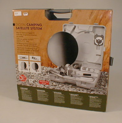 Appraisal: A digital camping satellite system boxed