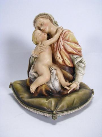 Appraisal: Antonio Borsato sculpture Titian Madonna model cc Gres Sculpture ''