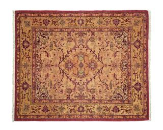 Appraisal: AN AGRA RUG AN AGRA RUG th century With a