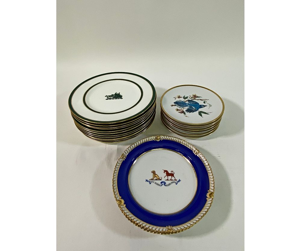 Appraisal: Twelve Wedgwood Dinner Plates etc Twelve Wedgwood dinner plates with