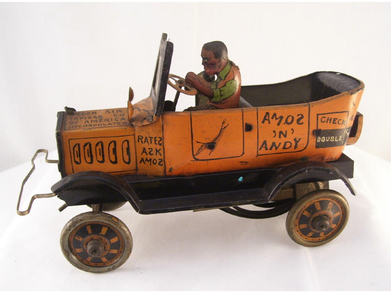 Appraisal: Amos n Andy Windup Car Original One character is missing