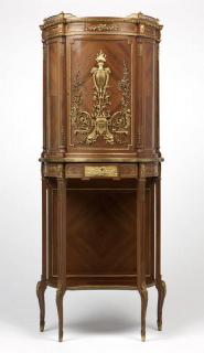 Appraisal: A Paul Sormani Louis XV style cabinet Circa - drawer