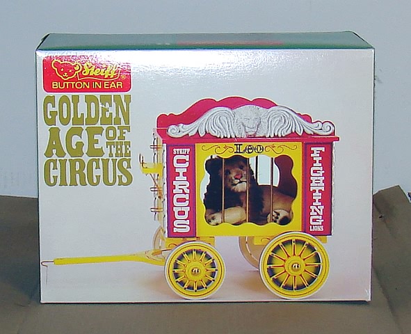 Appraisal: MIB Golden Age of Circus Fighting Lions wagon style