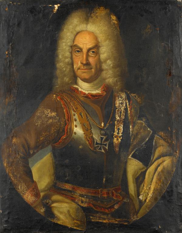 Appraisal: FOLLOWER OF FRIEDRICH WILHELM WEIDEMANN - PORTRAIT OF FREDERICK I