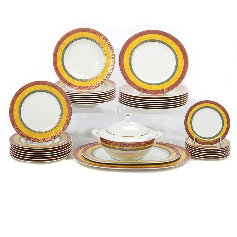 Appraisal: Paloma Picasso Design China The set includes two platters a