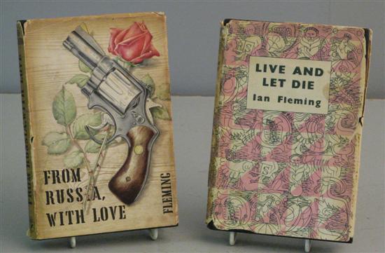 Appraisal: Ian Fleming From Russia with love published by Jonathan Cape