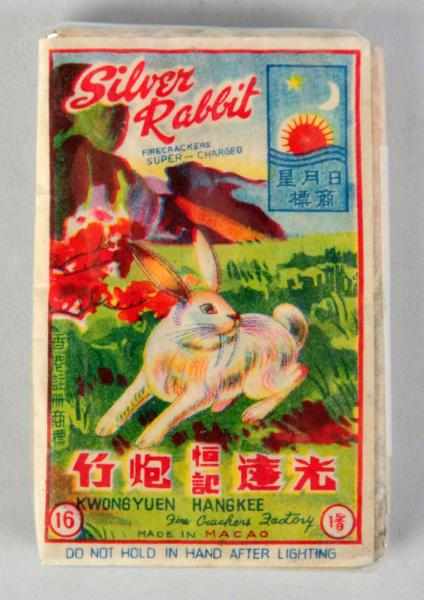 Appraisal: Silver Rabbit -Pack Firecrackers Class Manufactured by Kwongyuen Hangkee Condition